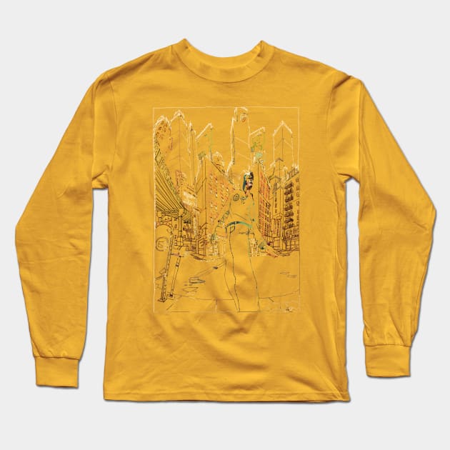 5 min in NY CITY - Smoker Long Sleeve T-Shirt by romain